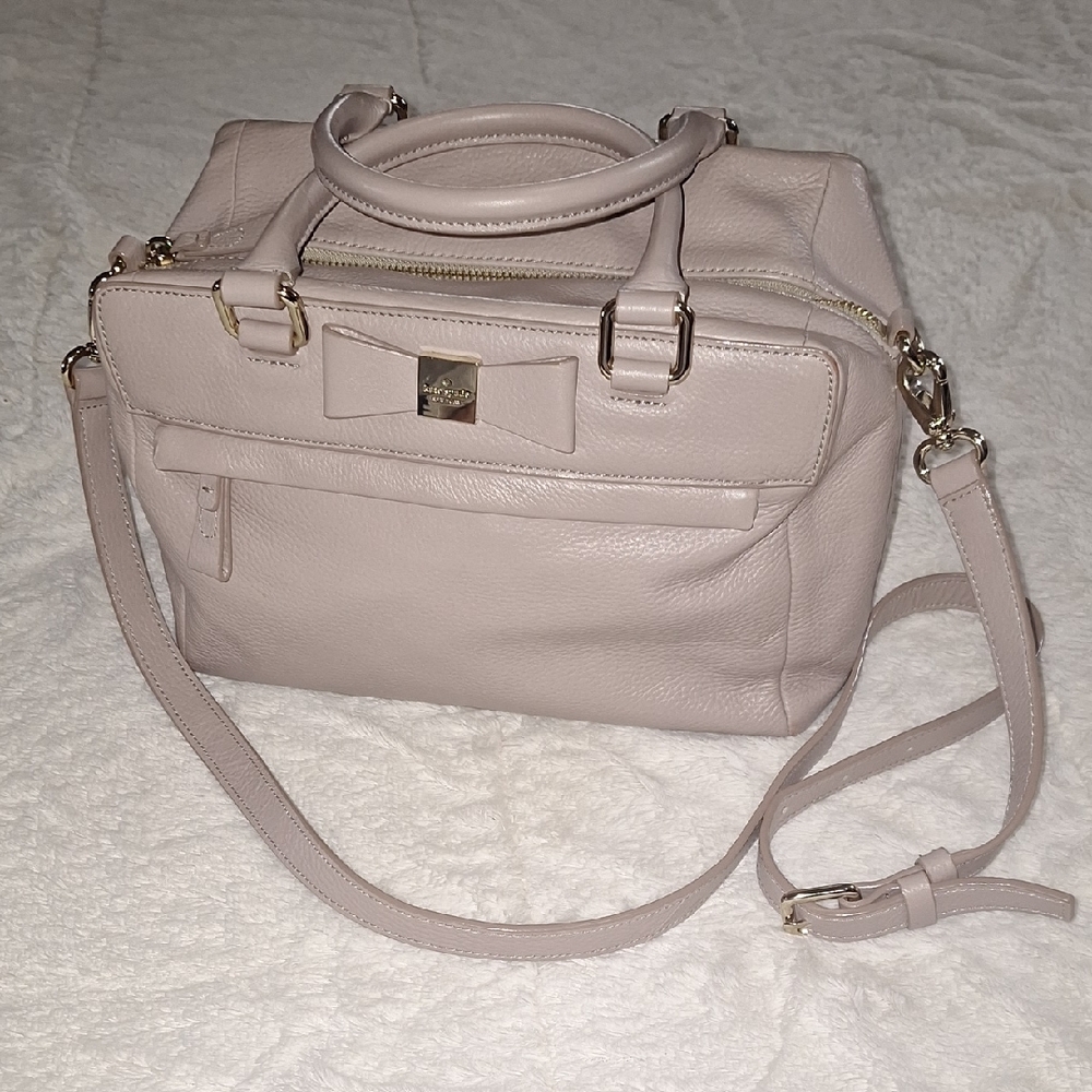 Kate Spade Dusty Pink Leather Handbag